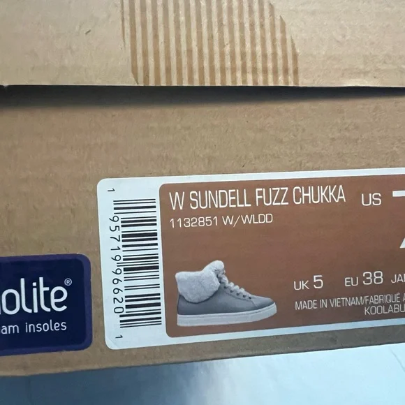 Koolaburra by UGG Gray High-Top Sneakers with Plush Lining - Picture 4 of 4